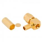 SMA Cable Connector Right Angle (Plug, Male,50Ω) RG-58,RG-55